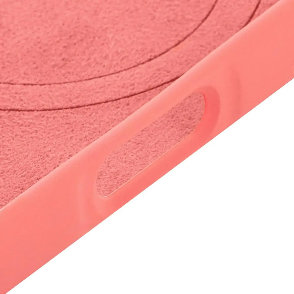 Чехол защитный uBear Touch Mag Case iPhone 16,силикон,софт-тач, коралловый